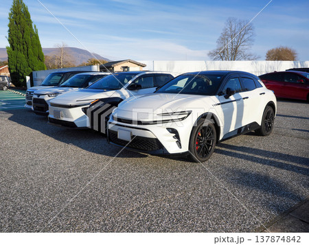 自動車展示場（イメージ） 137874842