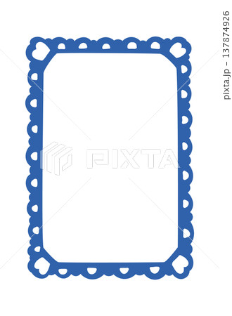 Frame With Heart Border Doodle Frame With Heart Border Doodle 137874926