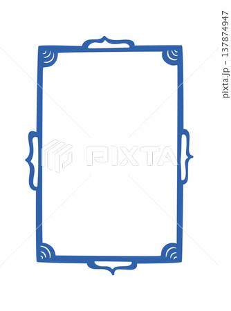 Frame Ornate Border Outline 137874947