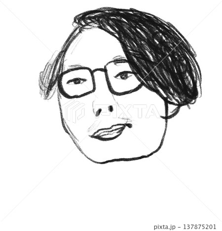 メガネのおばさん 137875201