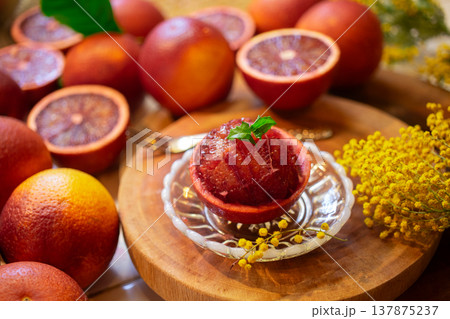 国産ブラッドオレンジ(5) 137875237