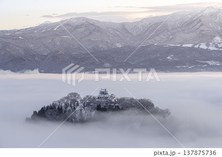 天空天空の城　越前大野城 137875736