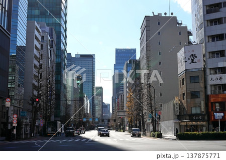 東京都市風景　神田小川町駅周辺 137875771