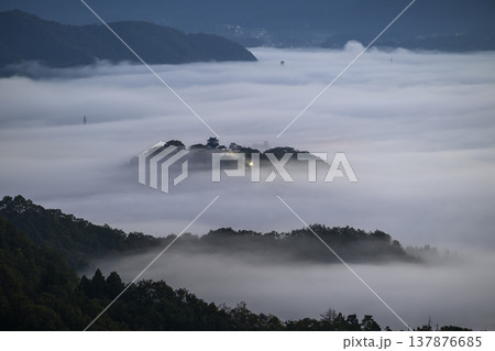 天空の城 越前大野城 天空の城 越前大野城 137876685