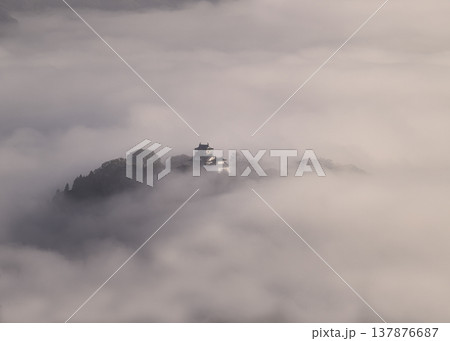 天空の城　越前大野城 137876687