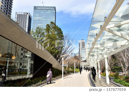 JR浜松町駅北口のお洒落な空間 137877059