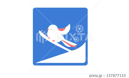 四角いシマエナガのアイコン 137877133