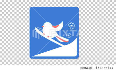 四角いシマエナガのアイコン 137877133