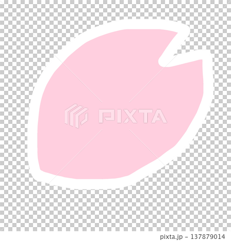 Simple cherry blossom illustration Simple cherry blossom illustration 137879014