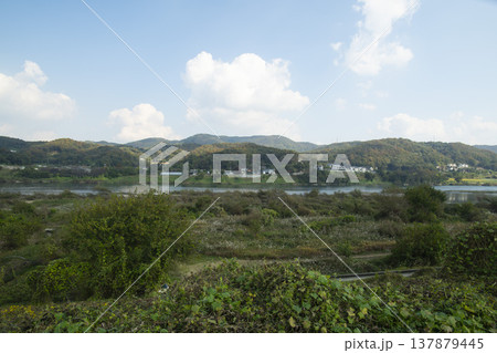 Han River bike path Han River bike path 137879445