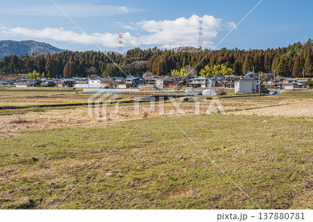 奥琵琶湖の田園風景 滋賀県長浜市西浅井町 奥琵琶湖の田園風景 滋賀県長浜市西浅井町 137880781