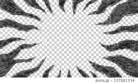 Cross-hatching background Cross-hatching background 137881334