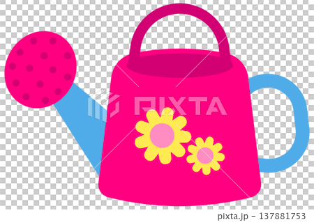 Cute Spring Watering Can for Gardening Hobby Cute Spring Watering Can for Gardening Hobby 137881753