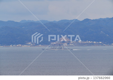 海上自衛隊　浦賀水道　あまぎり　DD-154　護衛艦 137882060