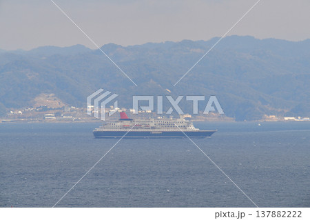 商船三井クルーズ 浦賀水道 にっぽん丸 商船三井クルーズ 浦賀水道 にっぽん丸 137882222