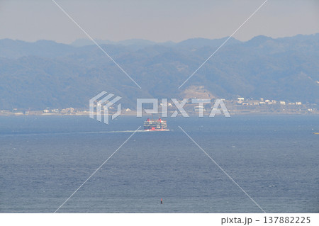 東京湾フェリー　浦賀水道　しらはま丸 137882225