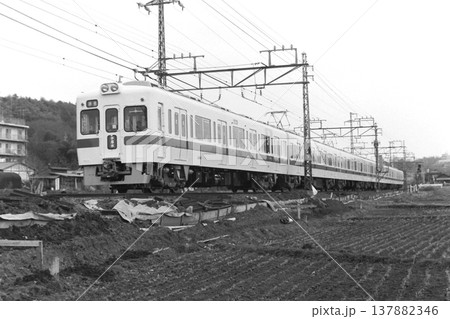 小田急、5200形、5566他、準急、柿生ー鶴川、1982年3月14日 小田急、5200形、5566他、準急、柿生ー鶴川、1982年3月14日 137882346