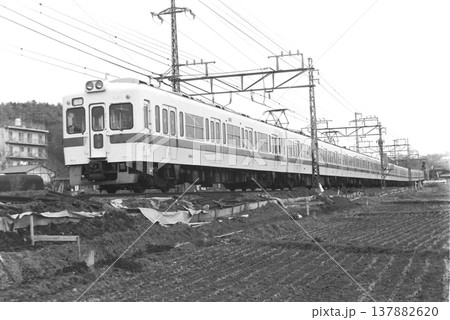 小田急、5154～+5553～、回送、柿生ー鶴川、1982年3月14日 137882620