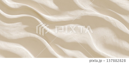 Tropical summer sand wave texture background 3D render 137882828