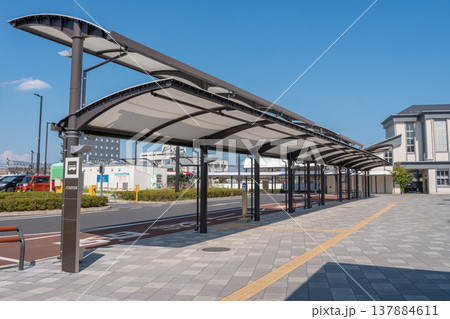 駅前風景　館林駅 137884611