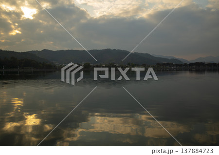 Han River bike path Han River bike path 137884723