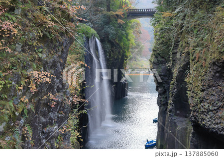 高千穂峡真名井の滝 宮崎県高千穂町 高千穂峡真名井の滝 宮崎県高千穂町 137885060