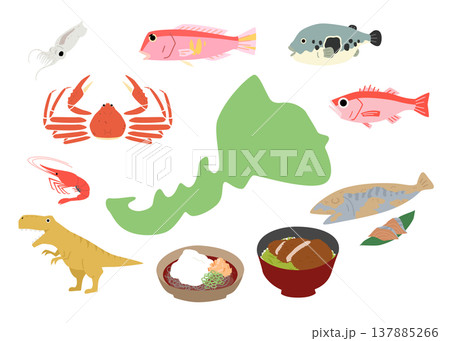 福井県の名産品、特産品 137885266