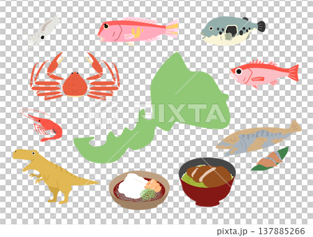 福井県の名産品、特産品 137885266