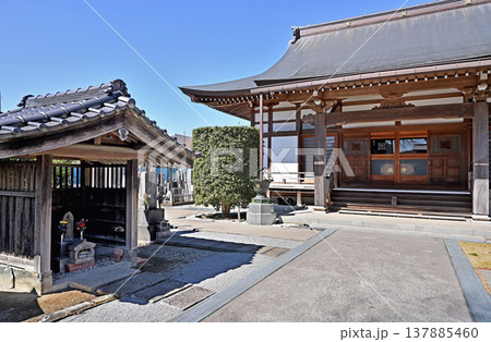 岩槻散歩:日蓮宗 学蔵寺 本堂と浄行菩薩堂 岩槻散歩:日蓮宗 学蔵寺 本堂と浄行菩薩堂 137885460