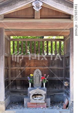 岩槻散歩：日蓮宗 学蔵寺　浄行菩薩 137885461