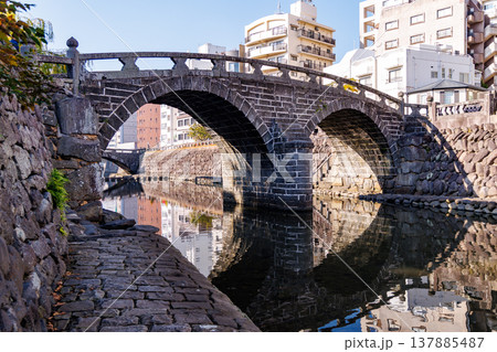 長崎市　長崎の人気観光スポット　眼鏡橋 137885487