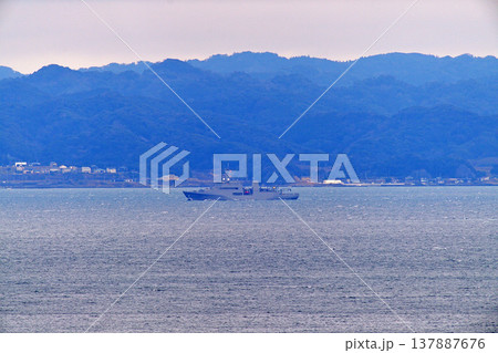海上自衛隊　浦賀水道　むろと　ARC-483　敷設艦 137887676