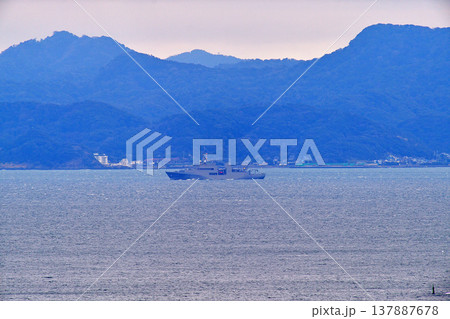 海上自衛隊 浦賀水道 むろと ARC-483 敷設艦 海上自衛隊 浦賀水道 むろと ARC-483 敷設艦 137887678
