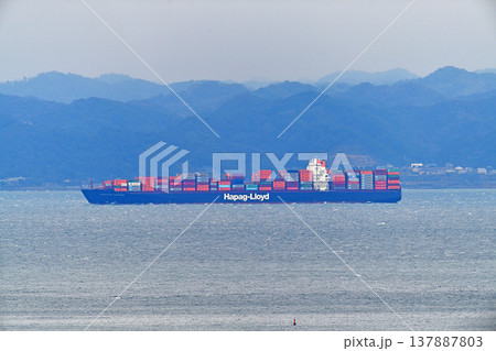 Hapag-Lloyd 浦賀水道 FRANKFURT EXPRESS コンテナ船 Hapag-Lloyd 浦賀水道 FRANKFURT EXPRESS コンテナ船 137887803