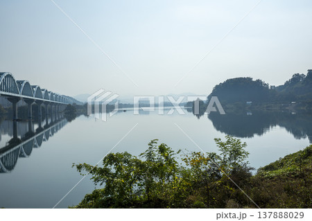 Han River bike path Han River bike path 137888029