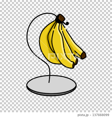 如何懸掛保存香蕉（延長保存期限的技巧） 137888099