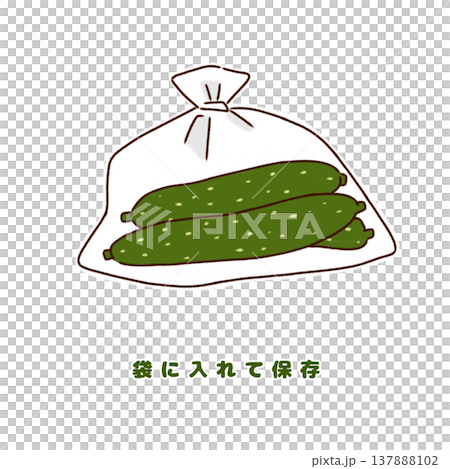 How to store cucumbers in a bag (tips for preventing drying) How to store cucumbers in a bag (tips for preventing drying) 137888102