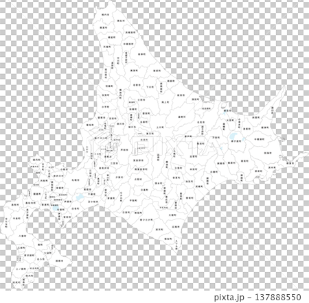 Hokkaido Mainland Municipalities Hokkaido Mainland Municipalities 137888550