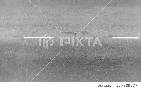 texture of asphalt road, view from above 137889577