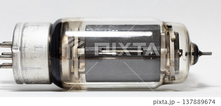 vacuum tube, retro radio lamp vacuum tube, retro radio lamp 137889674