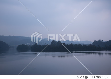 Han River bike path Han River bike path 137889887