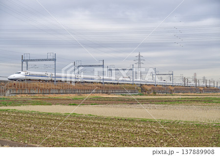 東海道新幹線　新横浜－小田原　JR西日本　N700A系　F21編成（博多）　のぞみ　ひかり　こだま 137889908