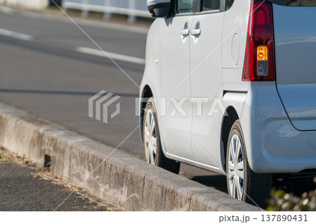路上駐車 路上駐車 137890431
