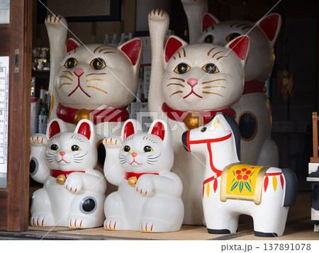 浅草 今戸神社招き猫 東京都 浅草 今戸神社招き猫 東京都 137891078