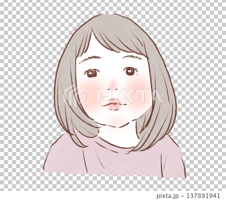 A woman with a troubled look 137891941