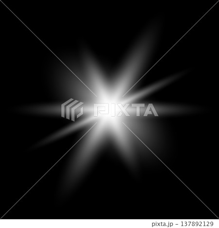 Glowing star effect, vector abstract, shine, flare, isolated on black background, lens flare overlay element, sparkle, glow for design. Glowing star effect, vector abstract, shine, flare, isolated on black background, lens flare overlay element, sparkle, glow for design. 137892129