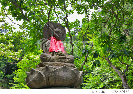草津温泉 西の河原公園 縁結地蔵尊(群馬県吾妻郡草津町) 草津温泉 西の河原公園 縁結地蔵尊(群馬県吾妻郡草津町) 137892474