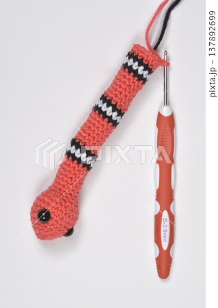 Crochet Coral Snake Pattern in Progress Crochet Coral Snake Pattern in Progress 137892699