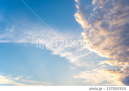 美しい朝の空 美しい朝の空 137892919