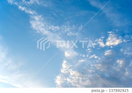 美しい朝焼け空 美しい朝焼け空 137892925